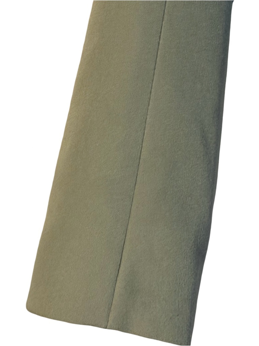 7 For All Mankind Cropped Olive Blazer Jacket - Picture 4 of 8